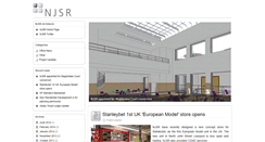 Desktop Screenshot of news.njsr.co.uk