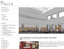 Tablet Screenshot of news.njsr.co.uk